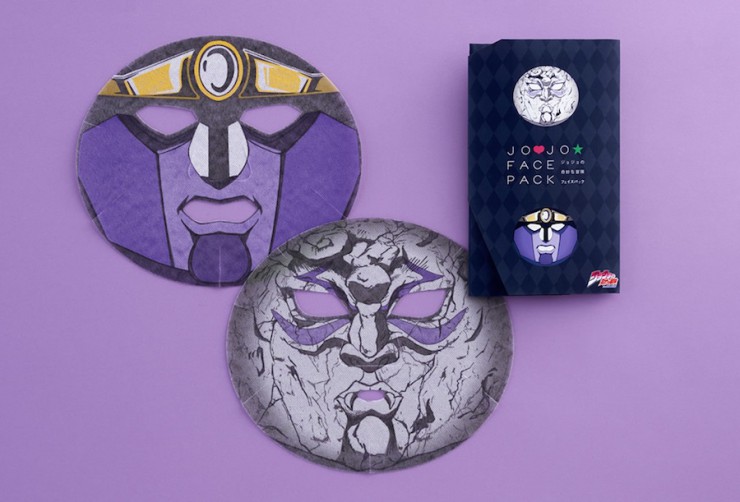 美容パックをしながら ジョジョの奇妙な冒険 キャラクターに変身できちゃう Jojo フェイスパック が登場