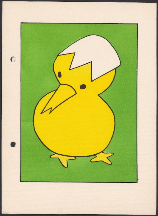 『きいろいことり』(未刊行、1953年)原画