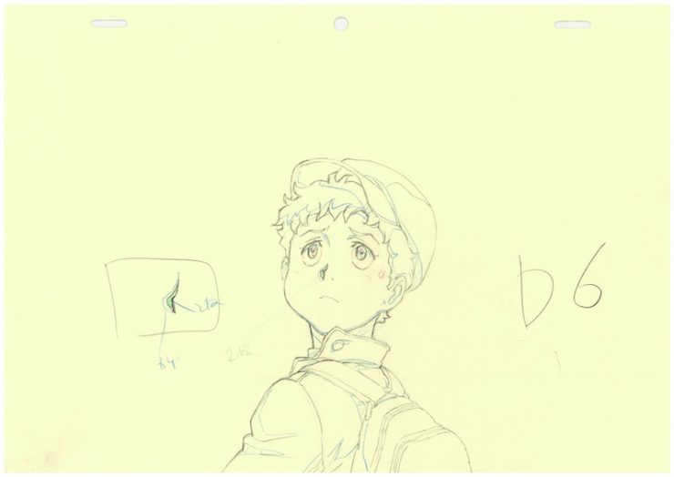 アニメーション「機動戦士ガンダム THE ORIGIN」原画 ©創通・サンライズ