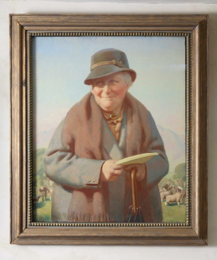 テルマ―・バナー 『ビアトリクス・ポターの晩年の肖像画』 英国ナショナル・トラスト所蔵 ©The National Trust/Robert Thrift ©FrederickWarne&Co.,2016